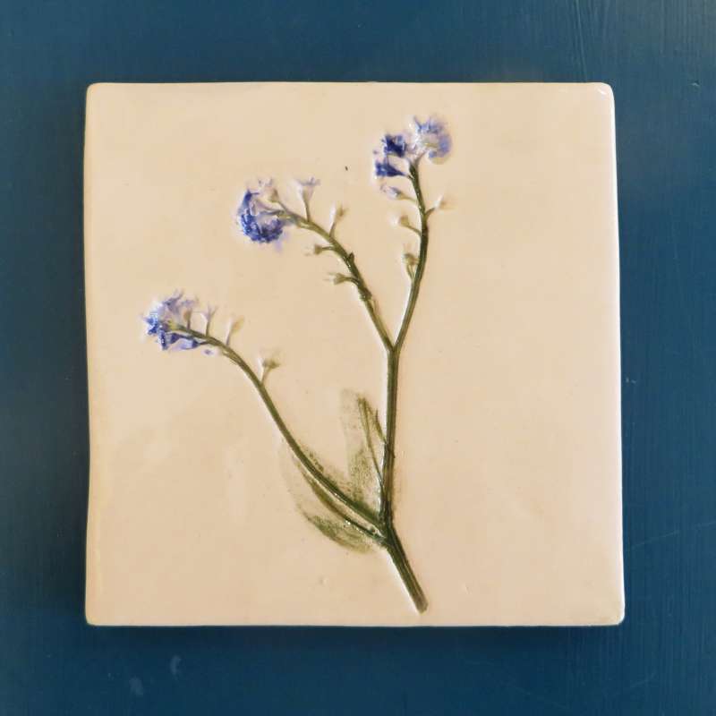Forget-me-not Coaster